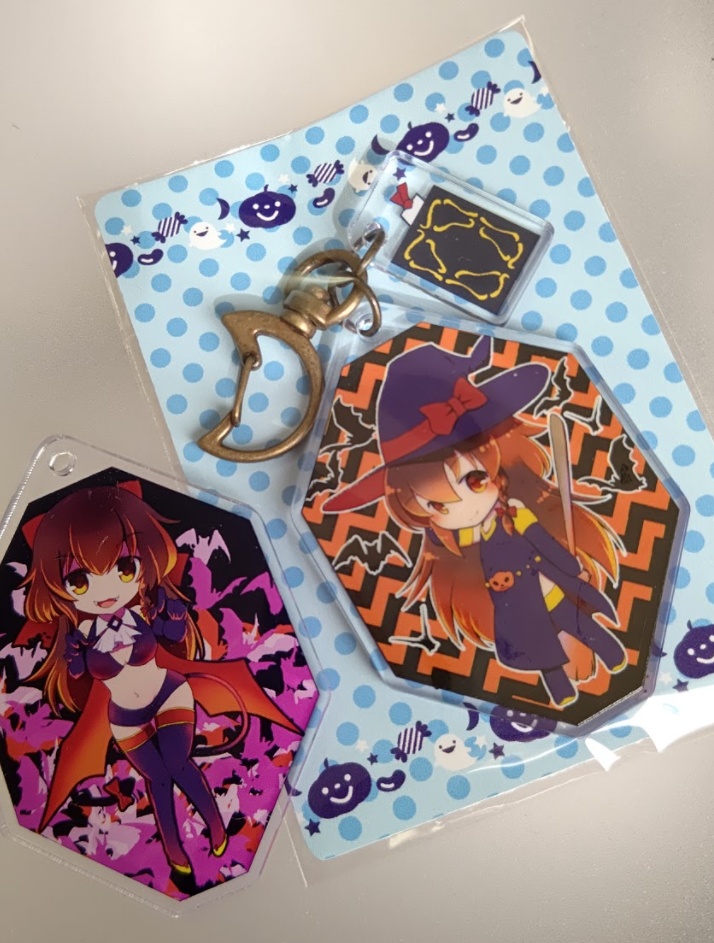 嘘つきライアハロウィン仕様アクキー