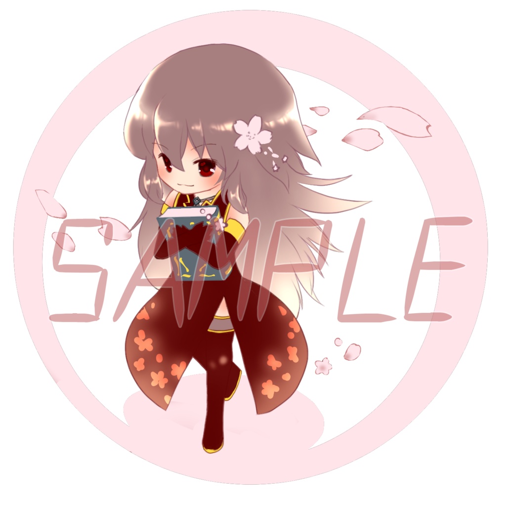 嘘つきライア桜仕様アクキー