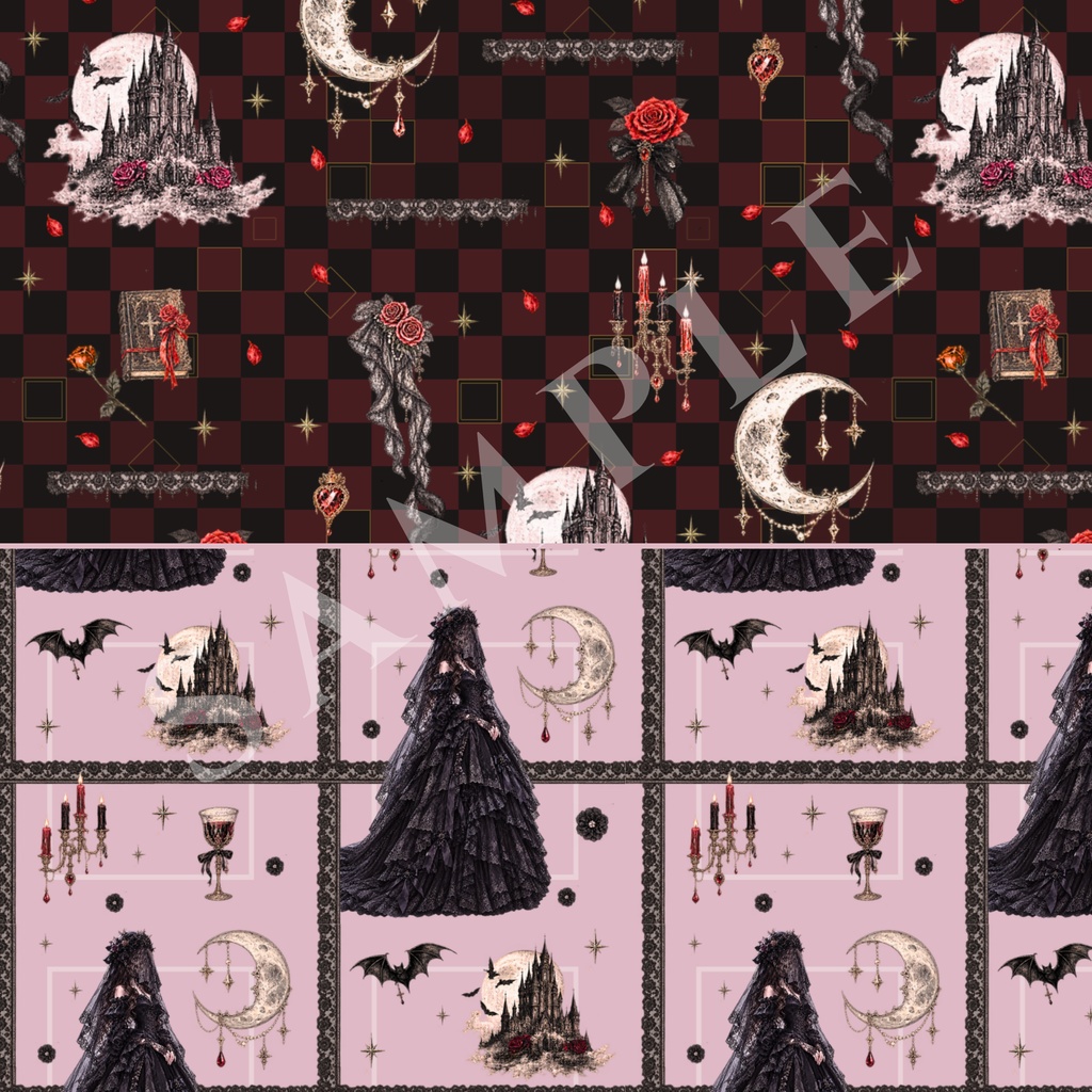 ZOMBIE WEDDING|アンティークハロウィン デザインペーパー