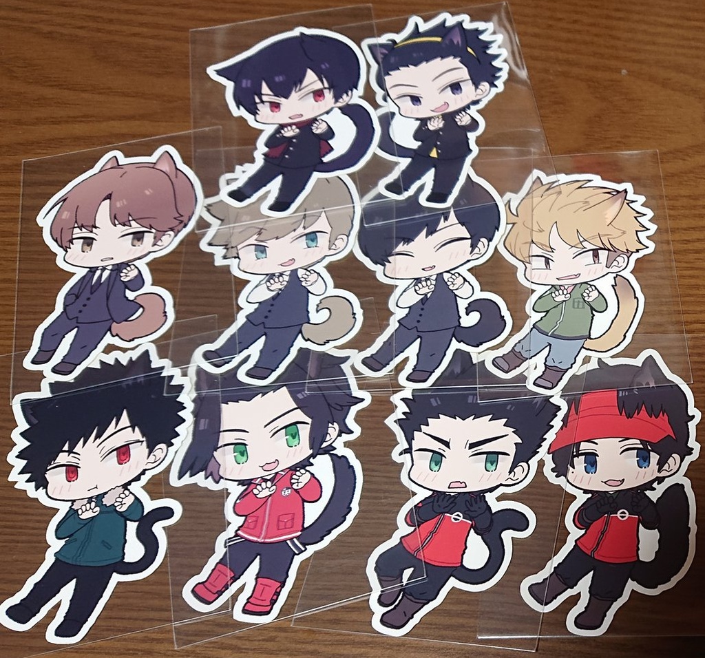 ちらっと、ワートリシール4けもみみ!