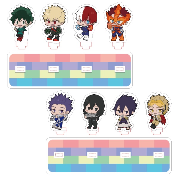 値下げ再販なしヒロアカ アクリルジオラマセット アクキー