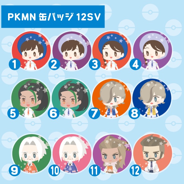 PKMN缶バッジ12sv