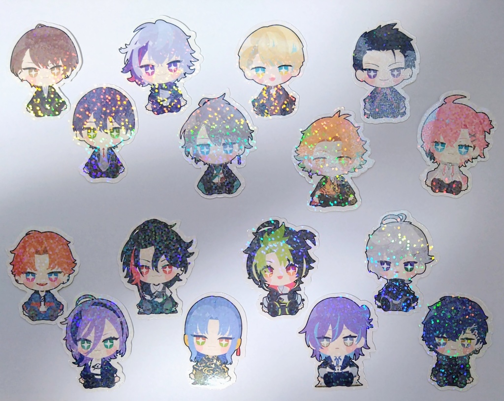 【非公式】きらきら、にじさんじシールおすわり1