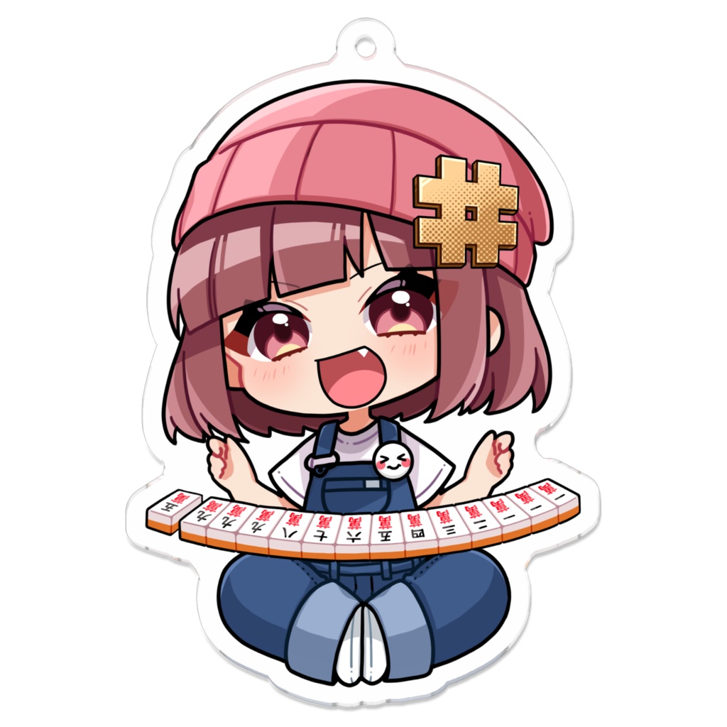 CH登録1万人記念 アクリルキーホルダー