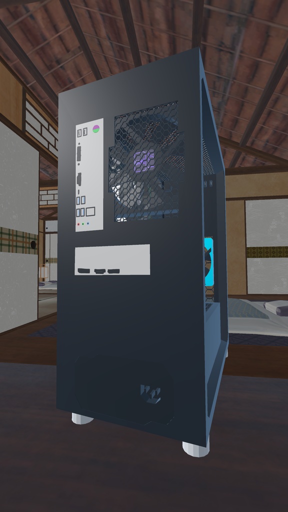 ゲーミングPC 3Dモデル