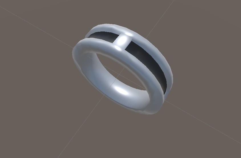 再配布可能!シンプル指輪【3Dモデル】