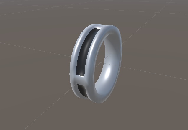 再配布可能!シンプル指輪【3Dモデル】