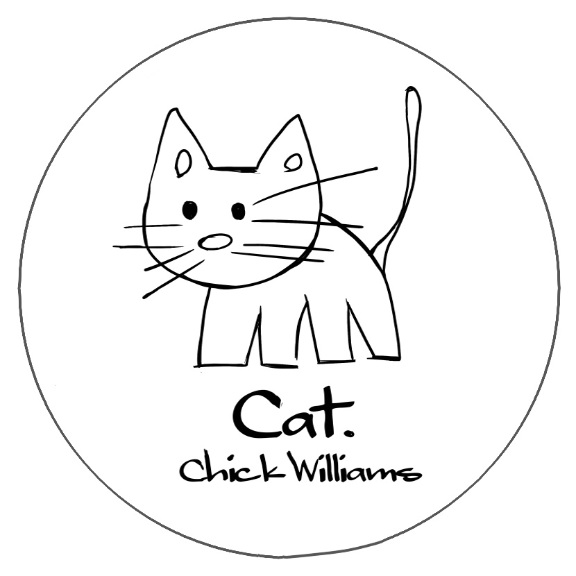【56mm缶バッジ】チックキャット