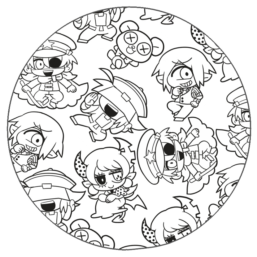 【56mm缶バッジ】シームレス