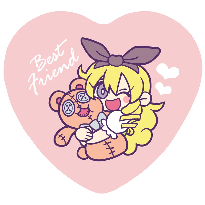 【ハート缶バッジ】エレナ