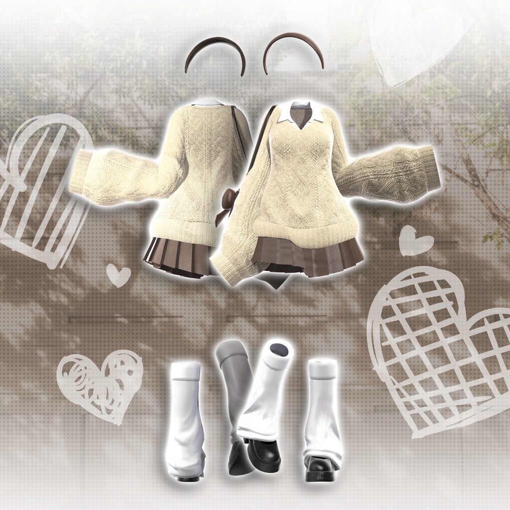 ✨✦SALEセール~ 4/9日💛MAYO💛「Mono」シリーズ【VRChat向け衣装モデル】✦✨