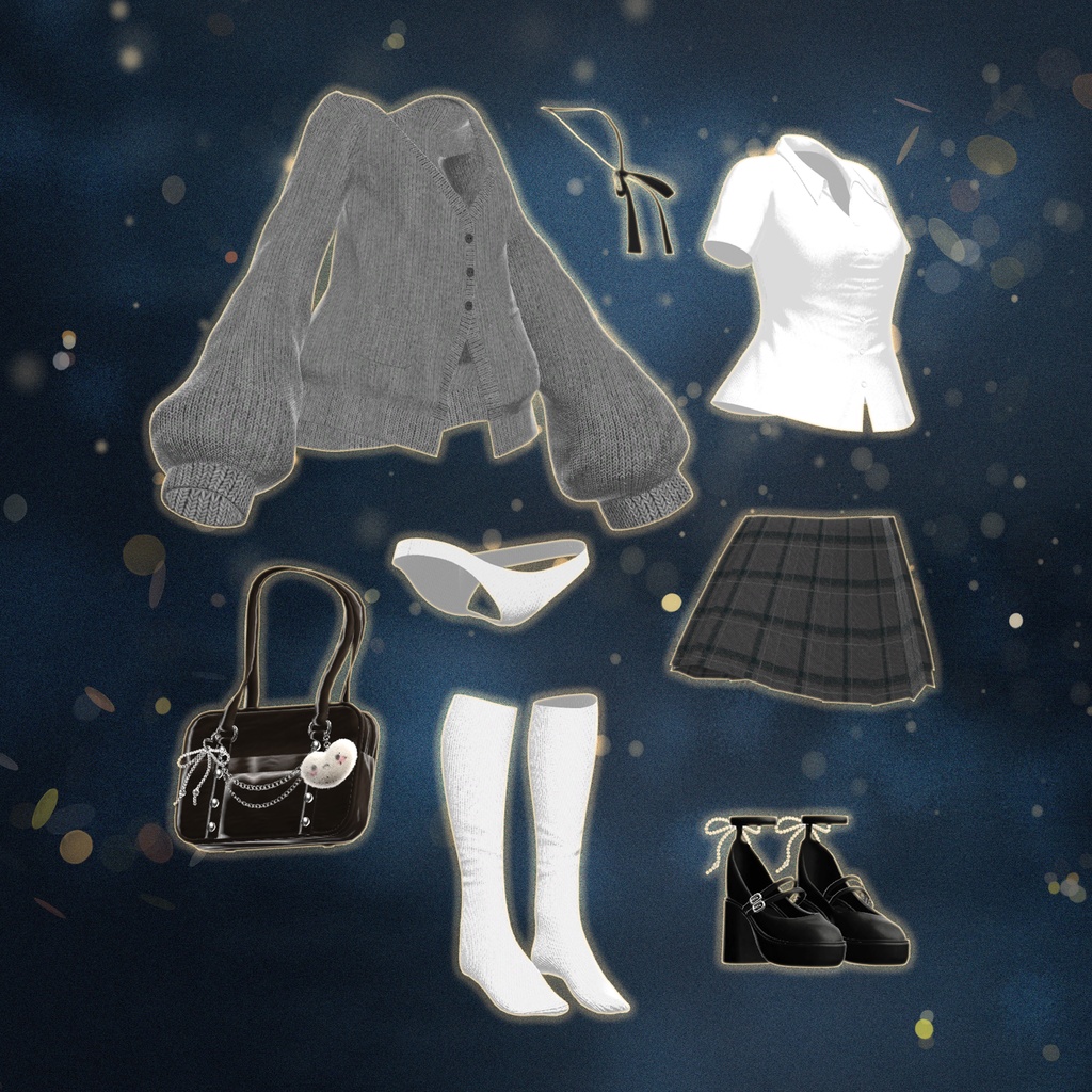 ✨✦SALEセール~ 4/9日💛MAYO💛「Mono」シリーズ【VRChat向け衣装モデル】✦✨