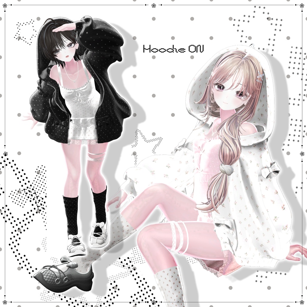 ❀•°セール中【16アバター対応】🤍🐰 • ─ Dear Bunny ─ • 🐰🤍【VRChat向け衣装モデル】°•❀
