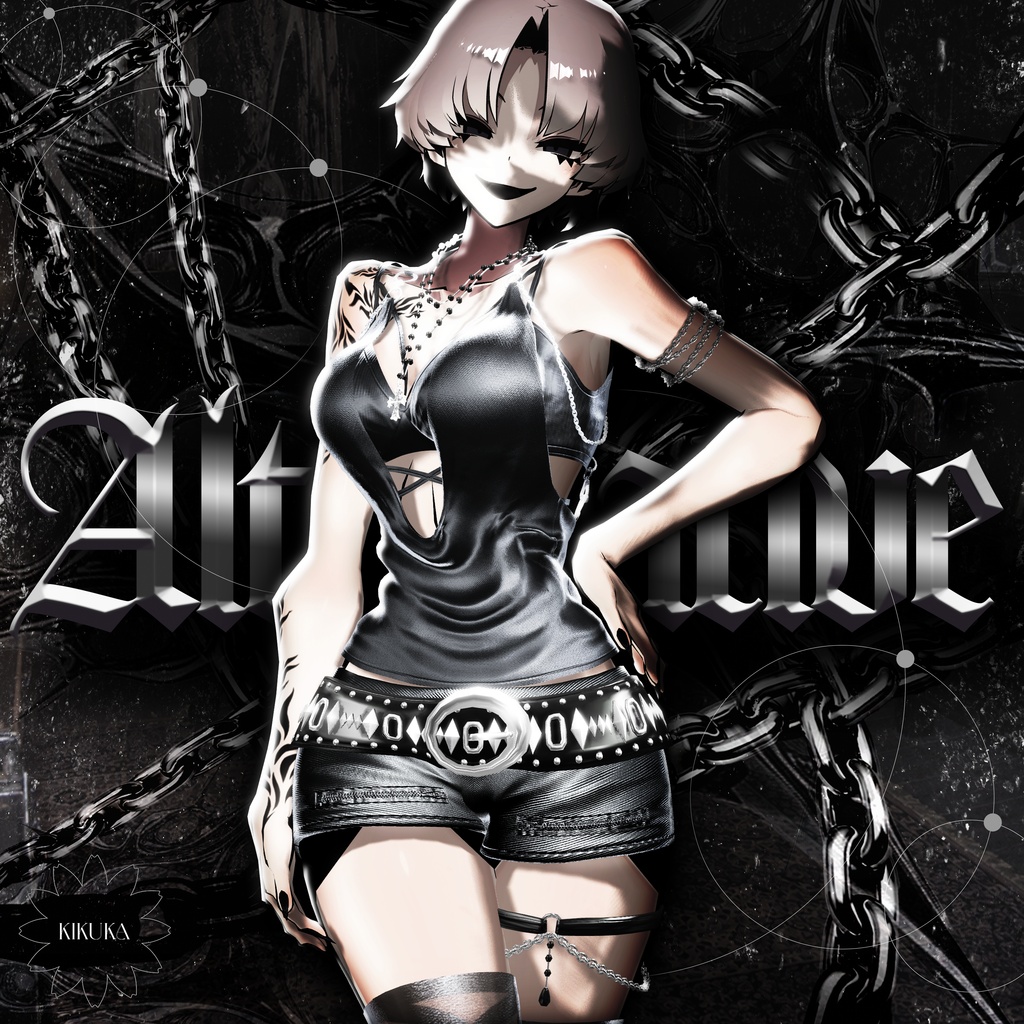 ❖セール中+SiuSiu🖤【11アバター対応】❖†─Alternative─†❖【VRChat向け衣装モデル】❖