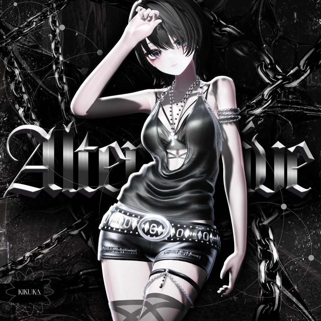 ❖🖤SiuSiu🖤【12アバター対応】❖†─Alternative─†❖【VRChat向け衣装モデル】❖