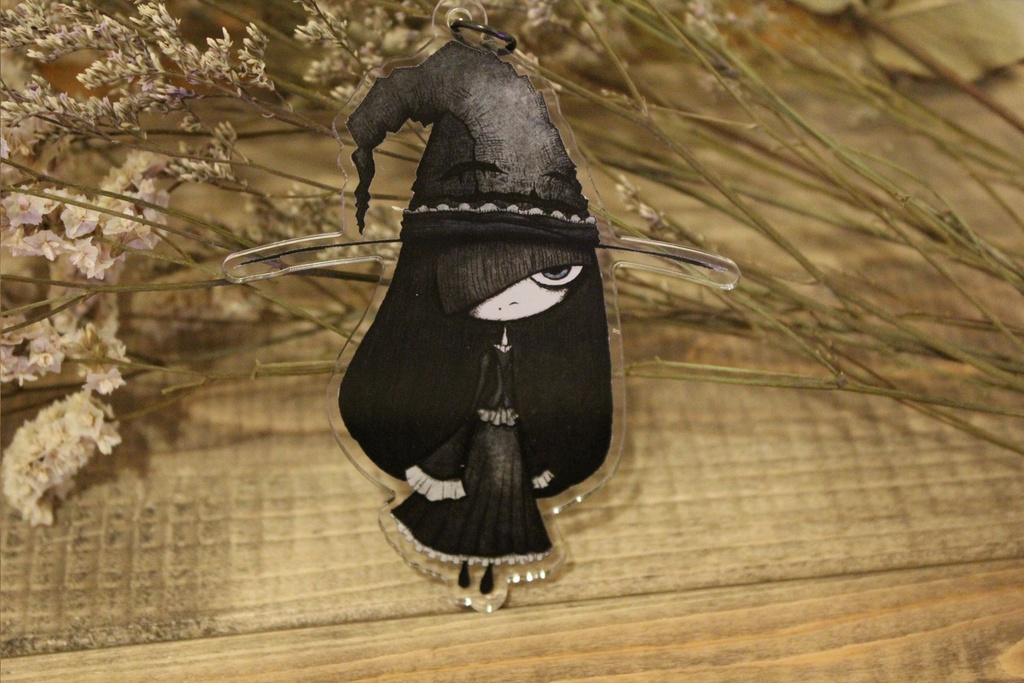 魔女さん アクリルキーホルダー