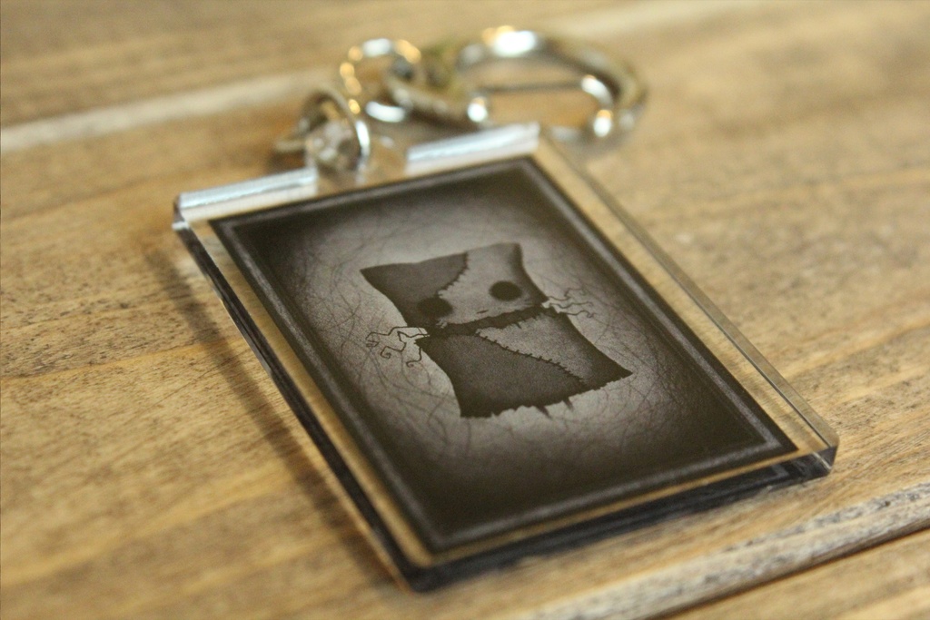 猫かぶり_アクリルキーホルダー