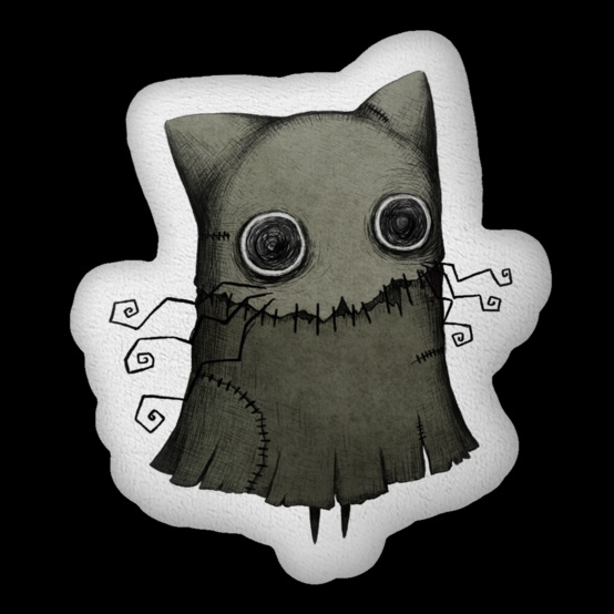 猫かぶり_クッション