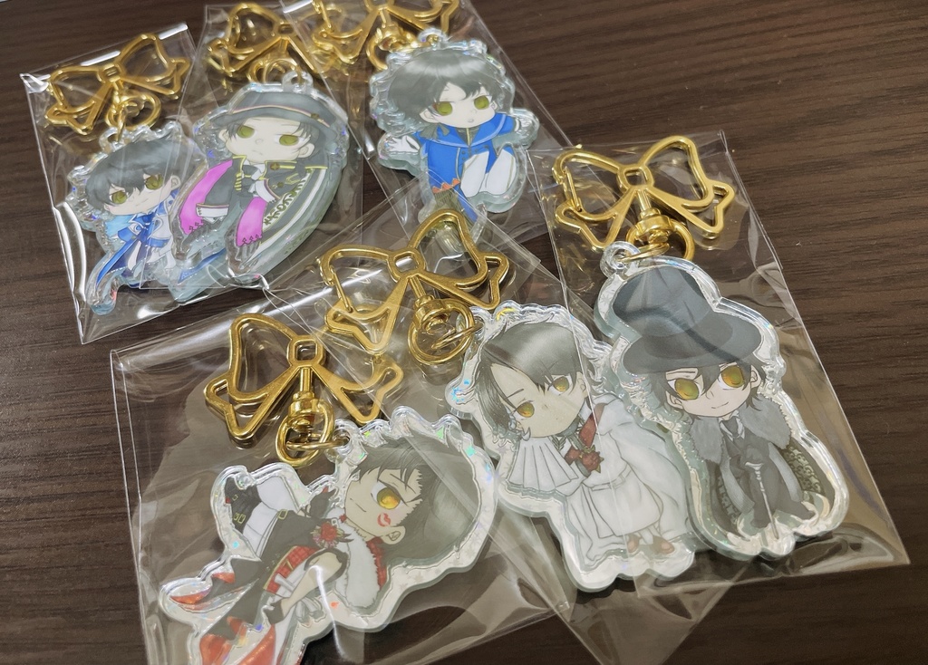 周年アクリルキーホルダー