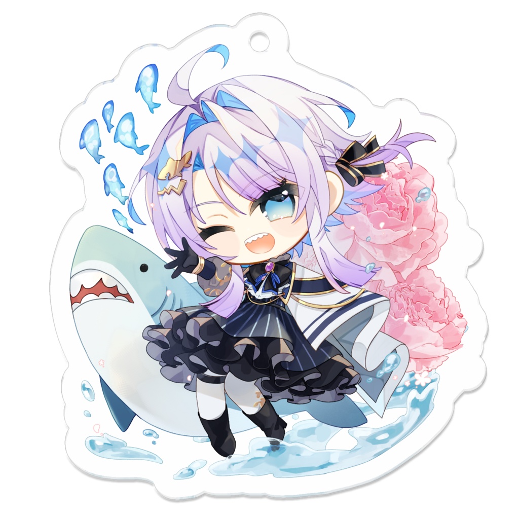 アクキー（オリV記念）50×50mm