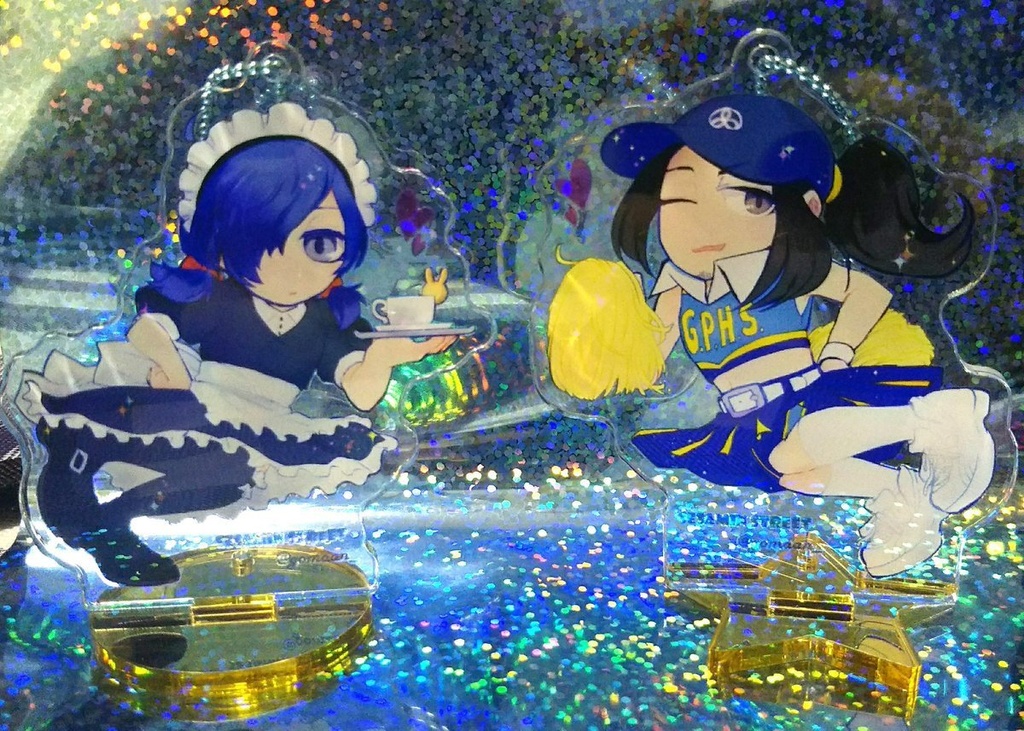 アクリルスタンド(キーホルダーチェーン付)