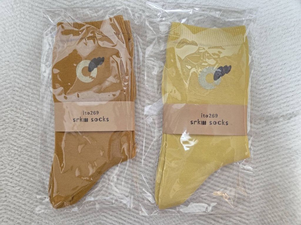srkmロゴ靴下