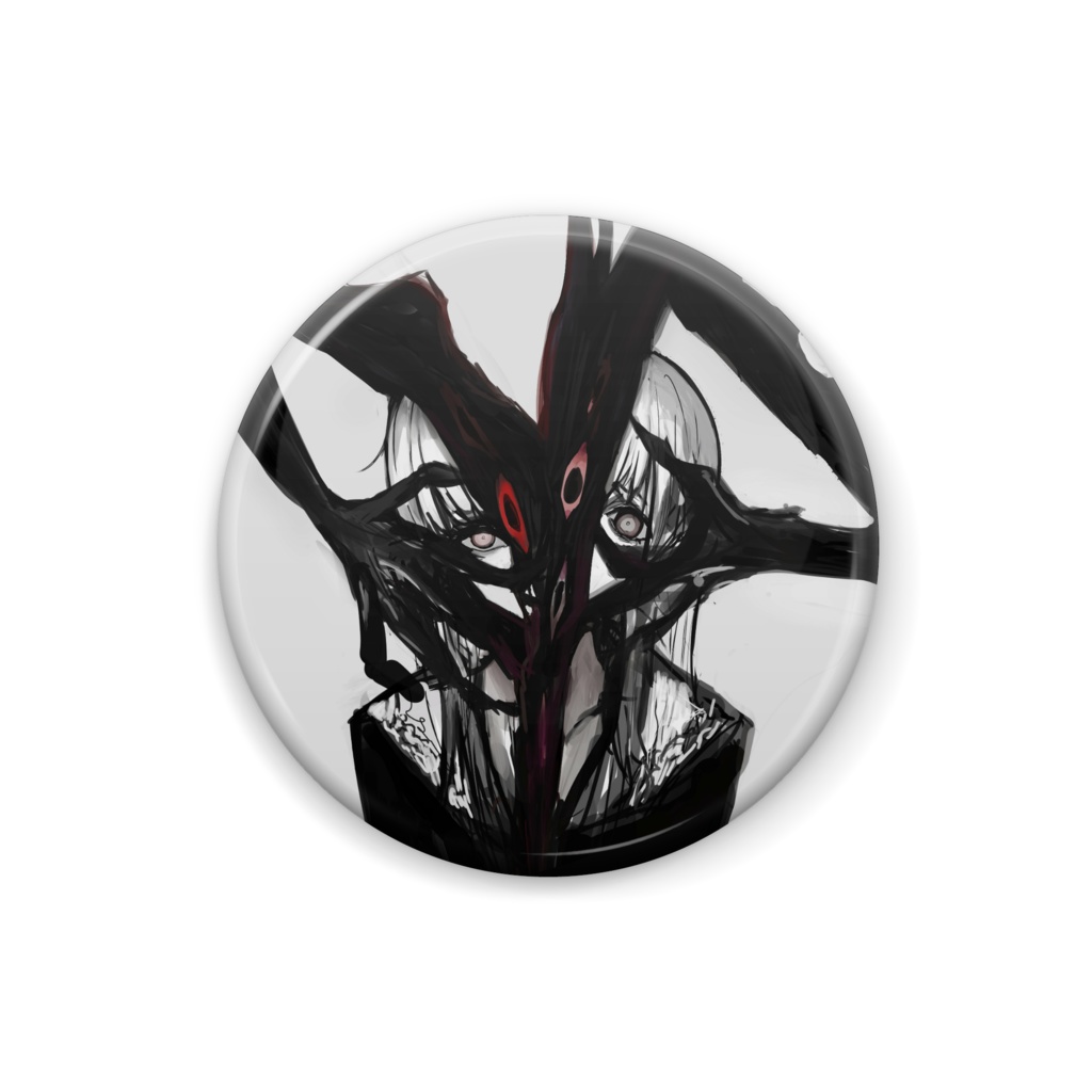 悪魔　缶バッジ