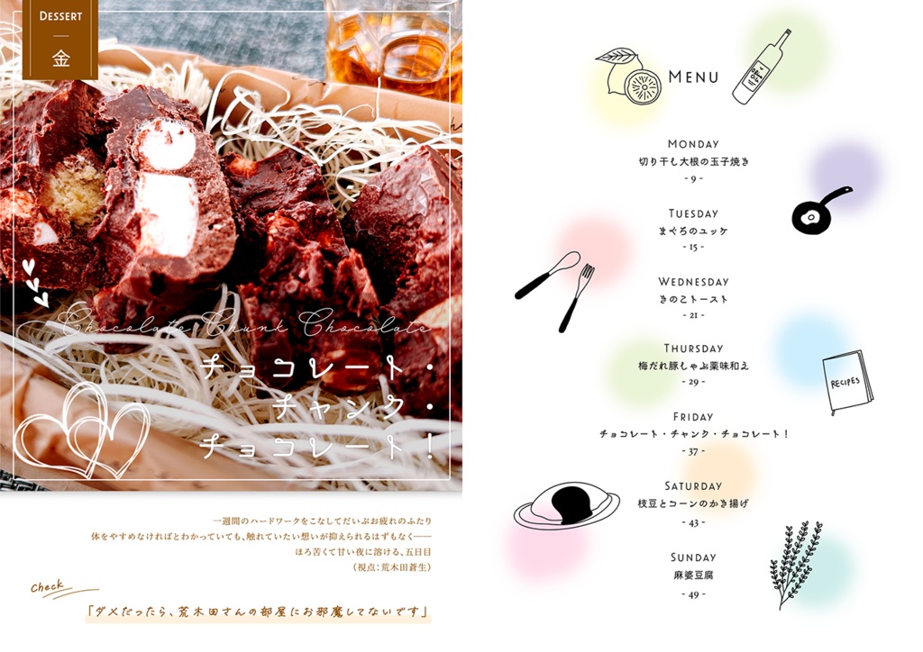 今日はふたりでなに食べる?