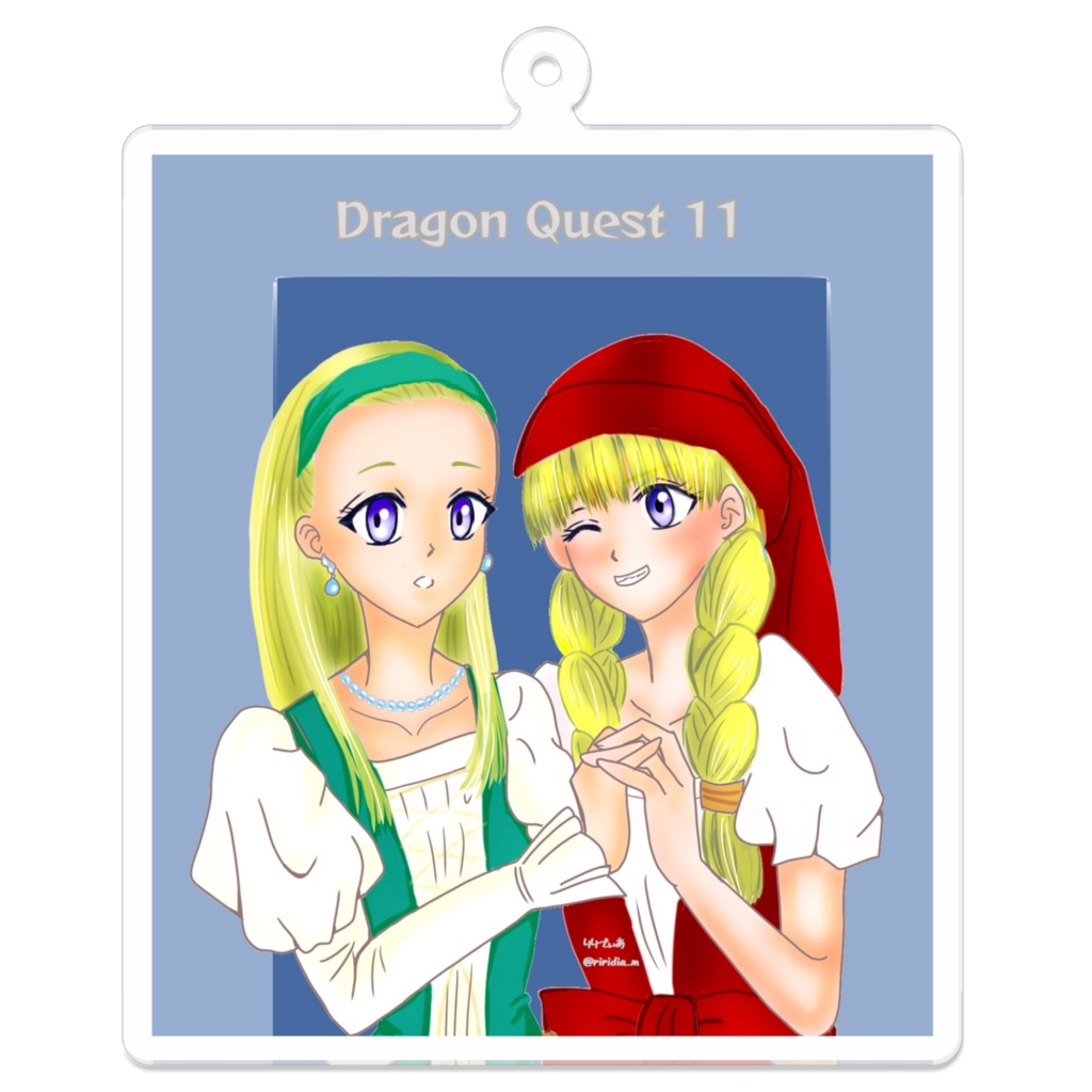 ドラクエ11 ベロニカ&セーニャのアクキー
