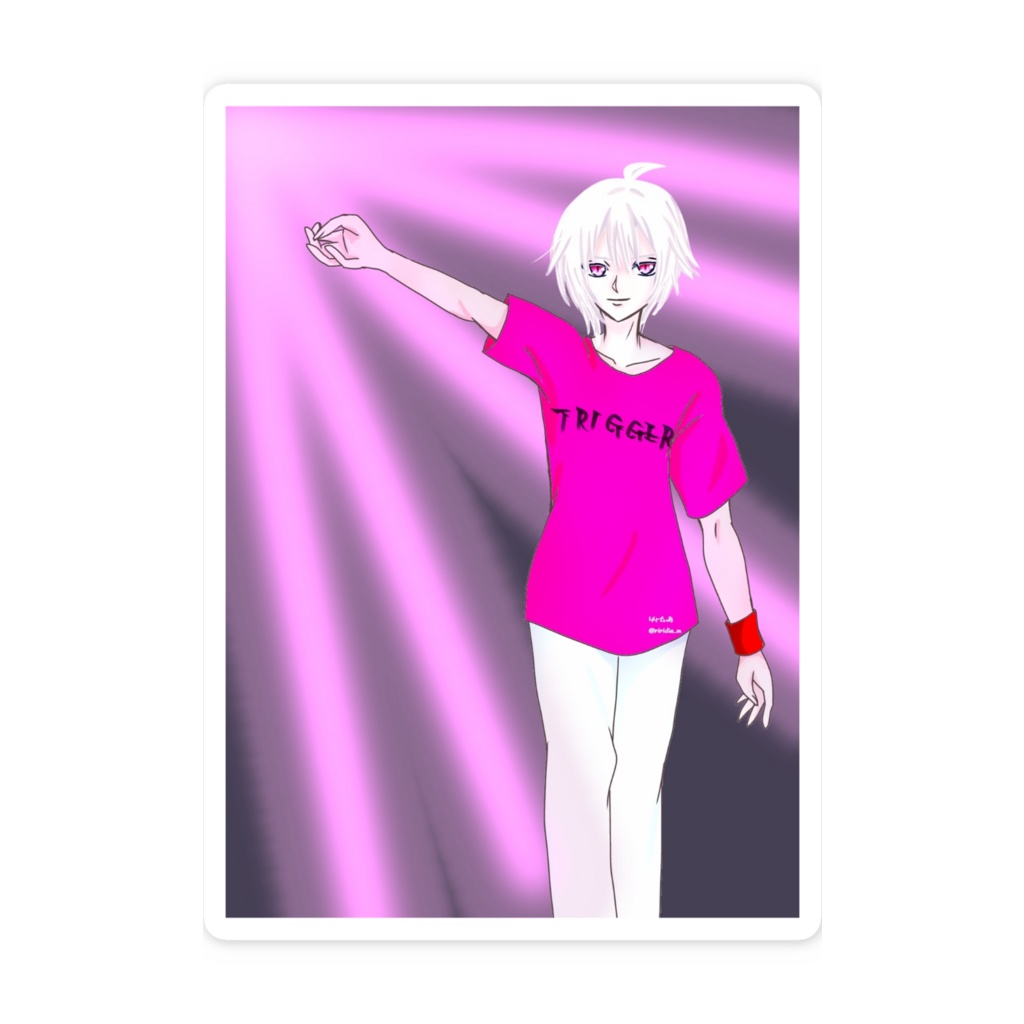 【九条天】スマホ用ステッカー