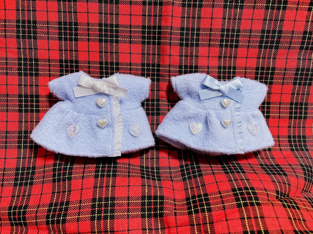 💙コートワンピース(サックス)