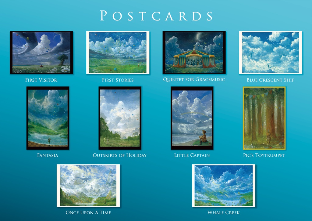 ポストカード10枚セット / Postcard set - 10 pieces