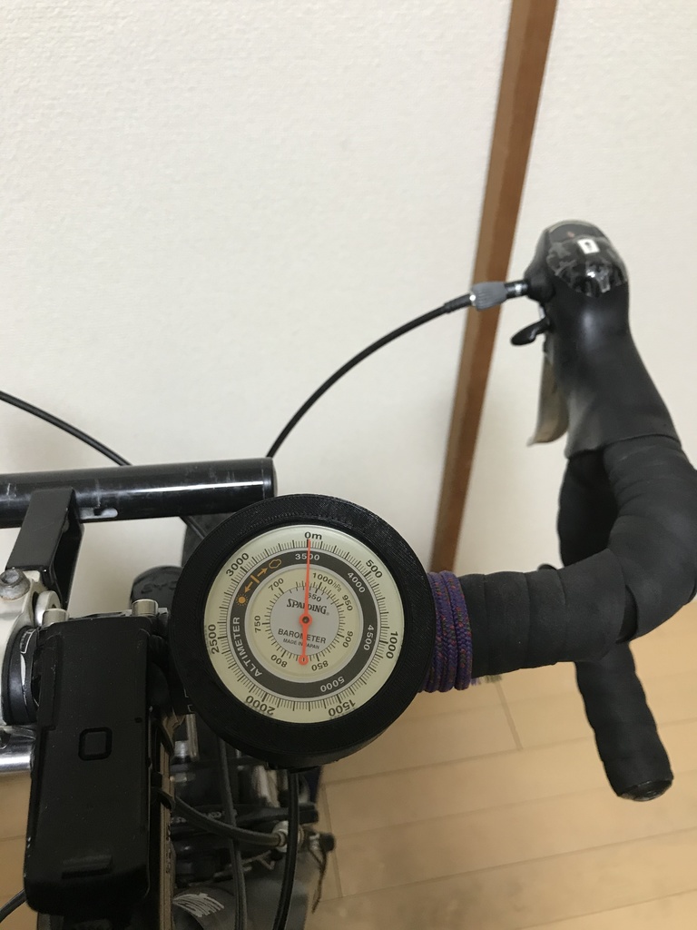 SPALDING気圧・高度計ホルダー for 自転車(CATEYE H-34N)