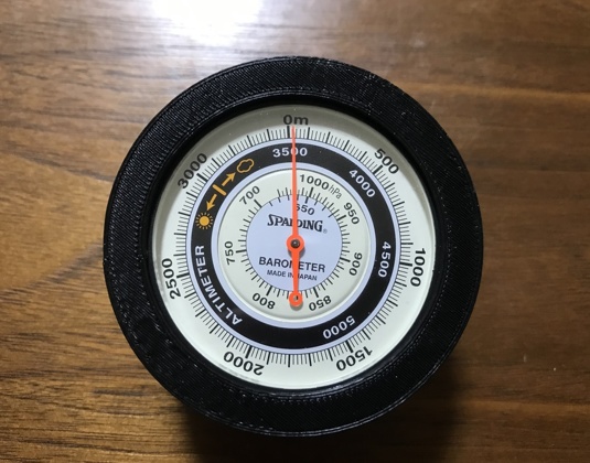 SPALDING気圧・高度計ホルダー for 自転車(CATEYE H-34N)