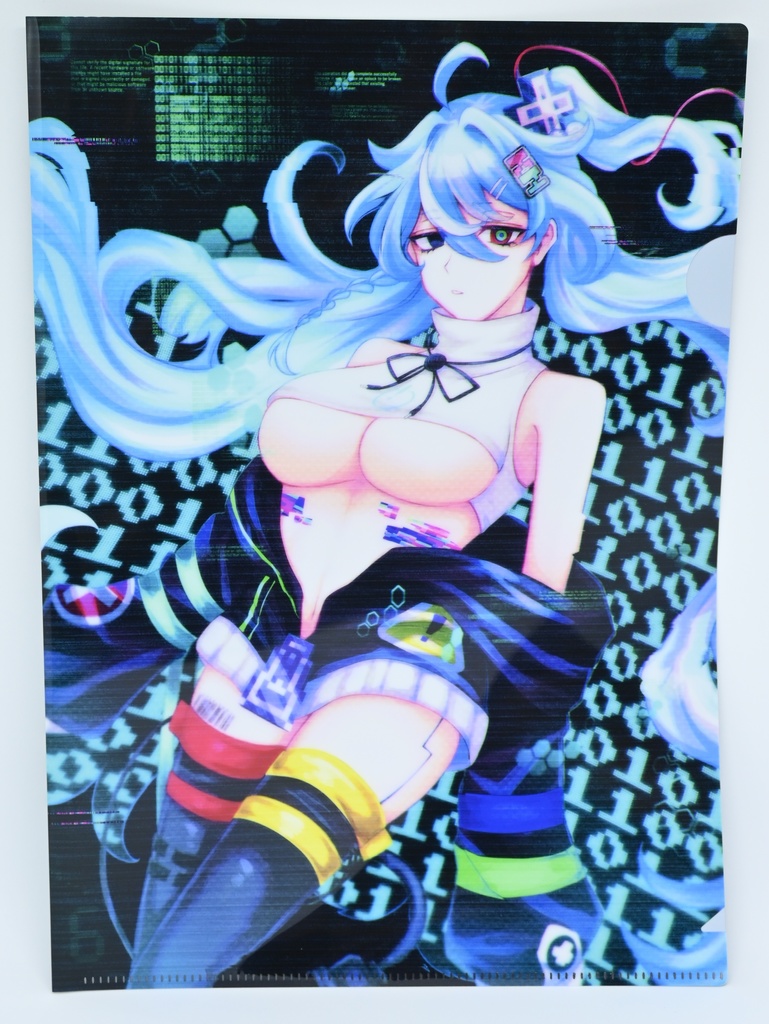 可視江良ノファ クリアファイル イメージイラストVer.