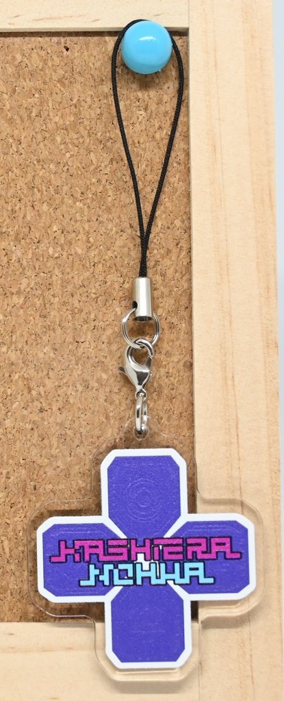 可視江良ノファ ロゴ アクリルキーホルダー (裏面艶消しVer.)