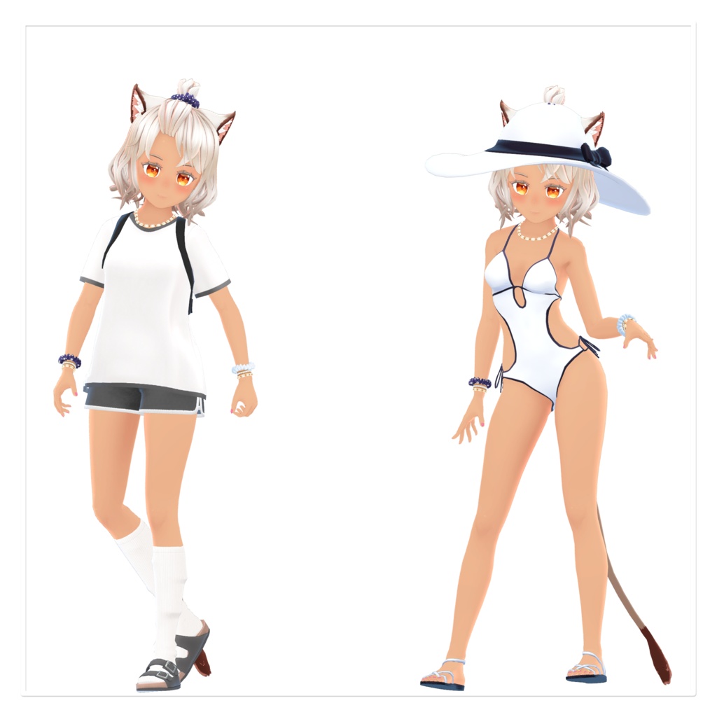 オリジナル 3Dモデルの「ステイシー」"Stacie"