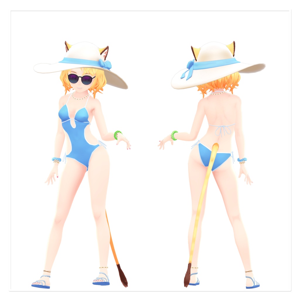 オリジナル 3Dモデルの「ステイシー」"Stacie"