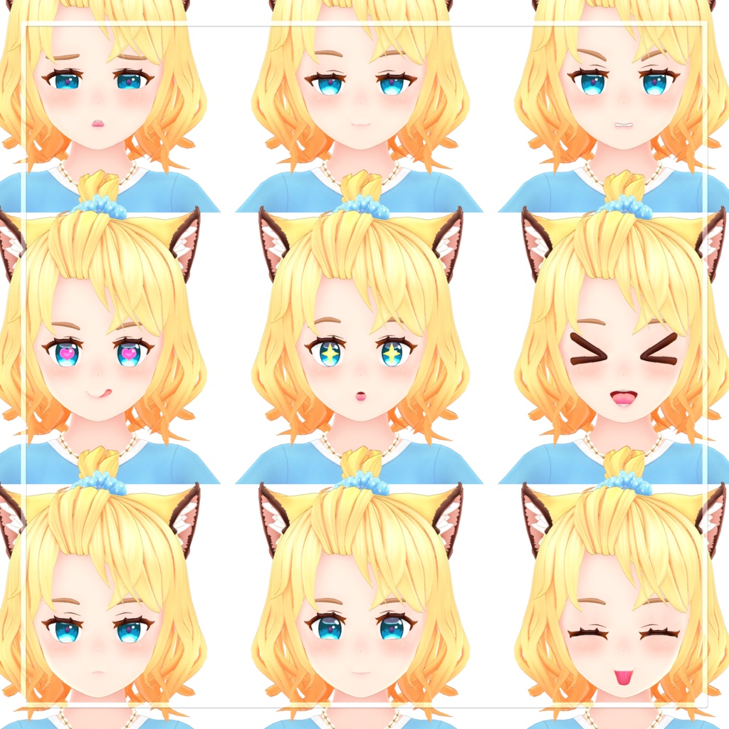 オリジナル 3Dモデルの「ステイシー」"Stacie"