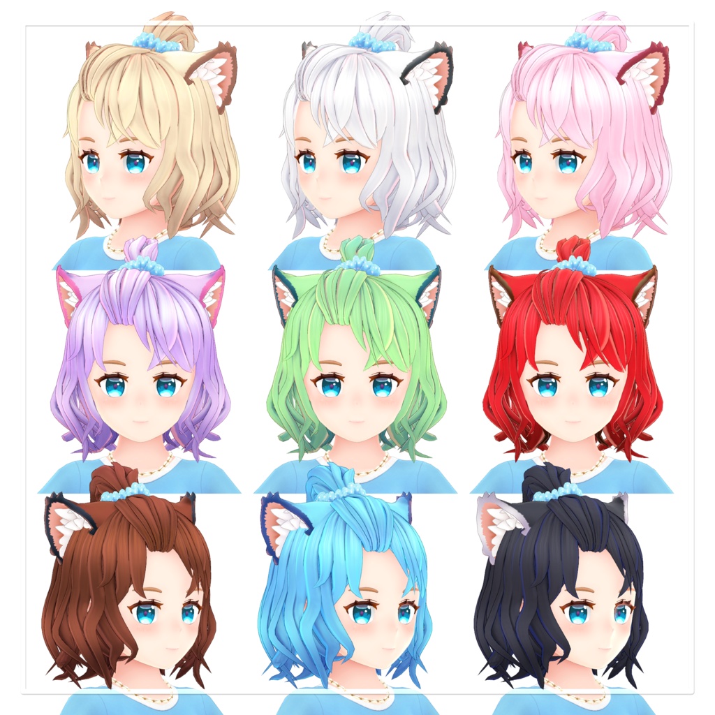 オリジナル 3Dモデルの「ステイシー」"Stacie"