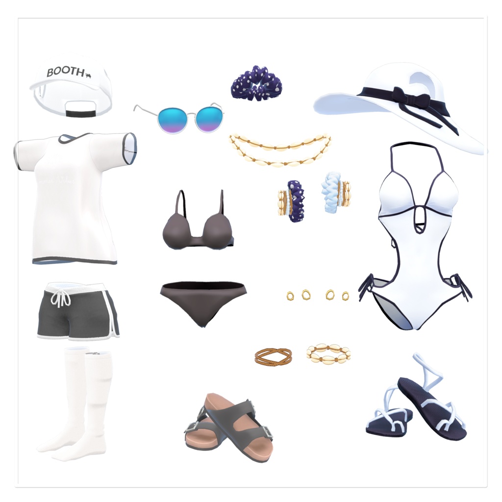 オリジナル 3Dモデルの「ステイシー」"Stacie"