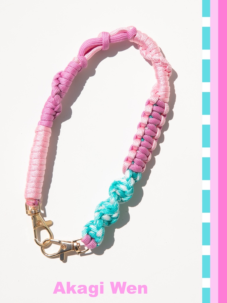 ハンドストラップ│ショルダーストラップ│つながるぱぺホルダー【製作:ぬぅ】