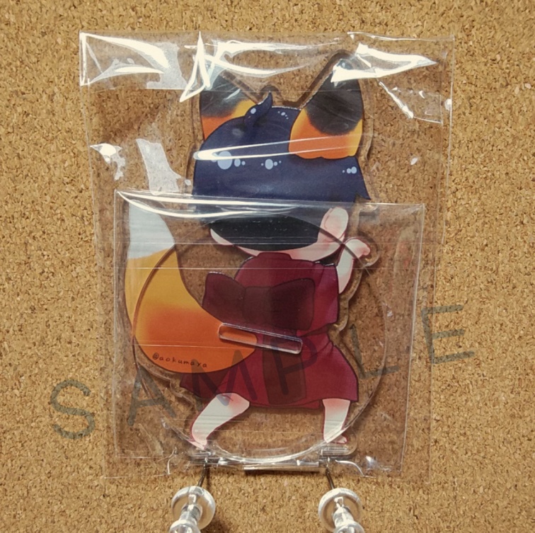 まめきつねどりょみず アクスタセット