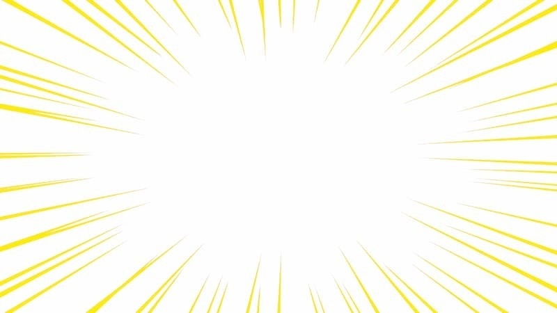 【mp4動画素材】マンガのような集中線5色