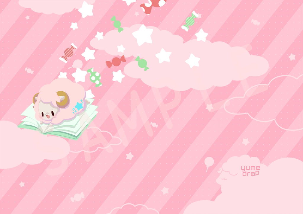 【yumedrop】ブックカバー