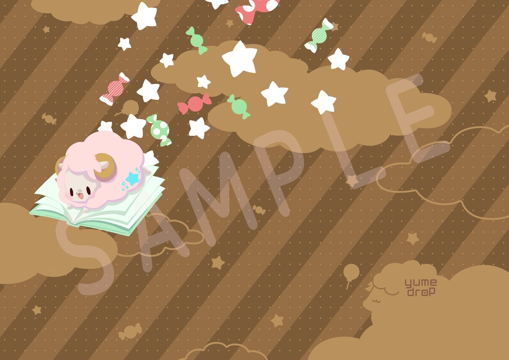 【yumedrop】ブックカバー