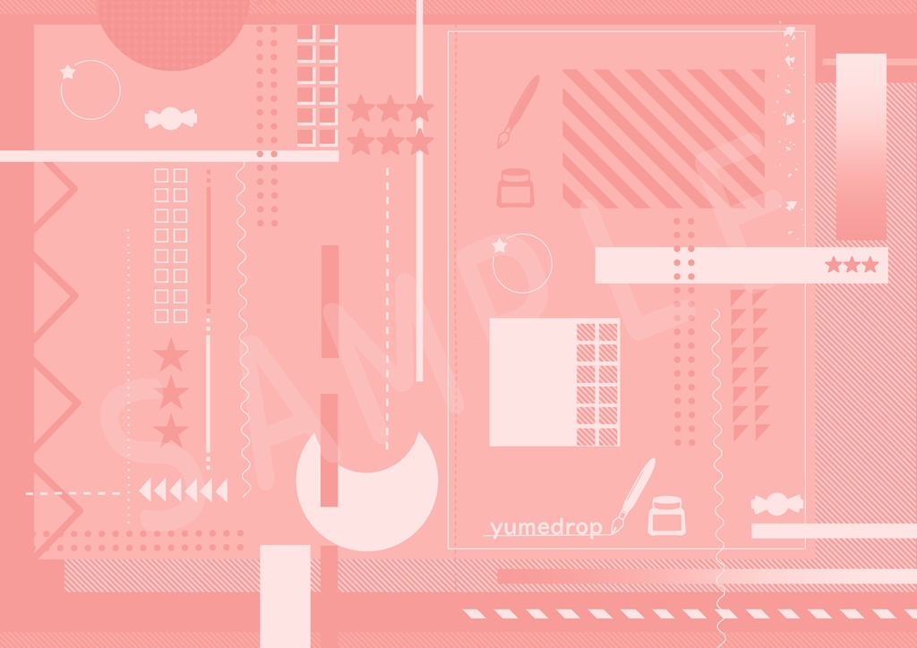 【yumedrop】ブックカバー