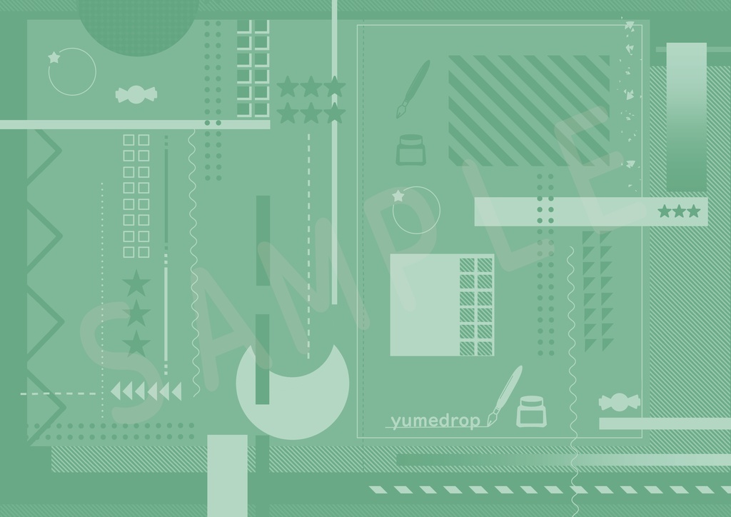 【yumedrop】ブックカバー