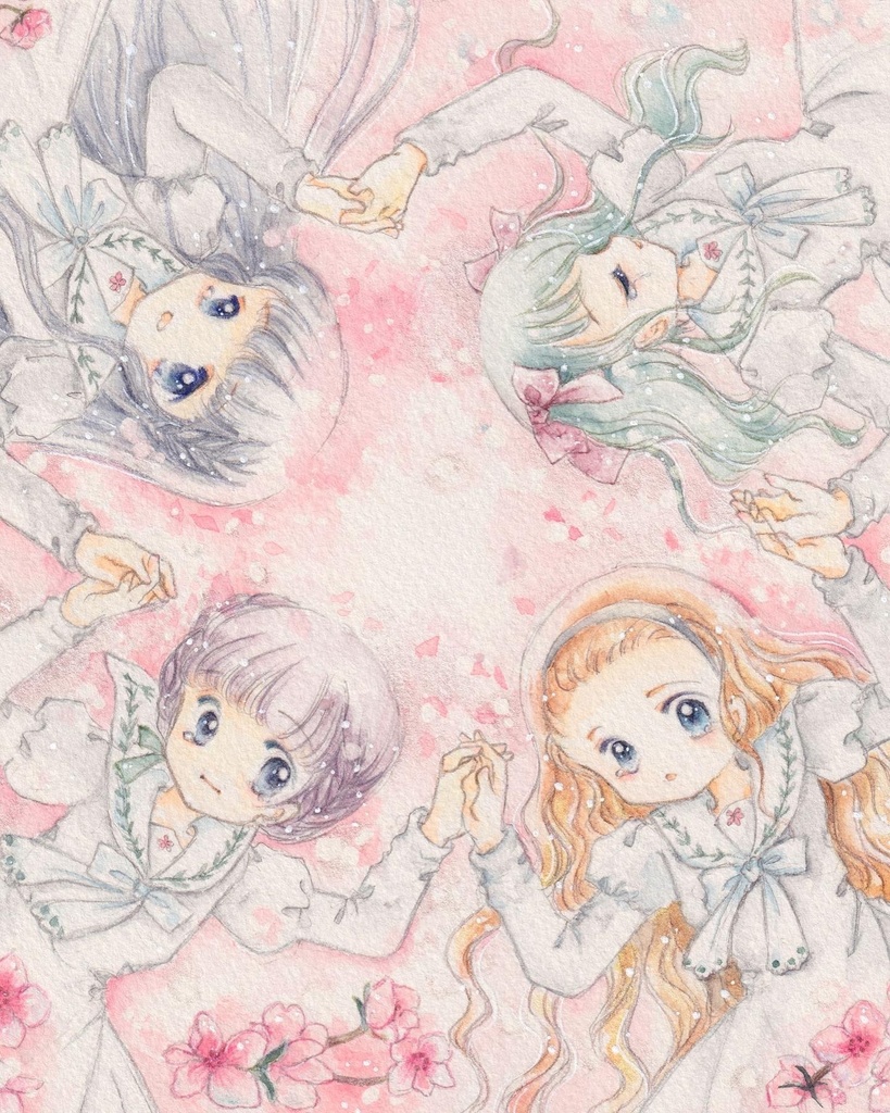 額装原画＊ずっと一緒だよ