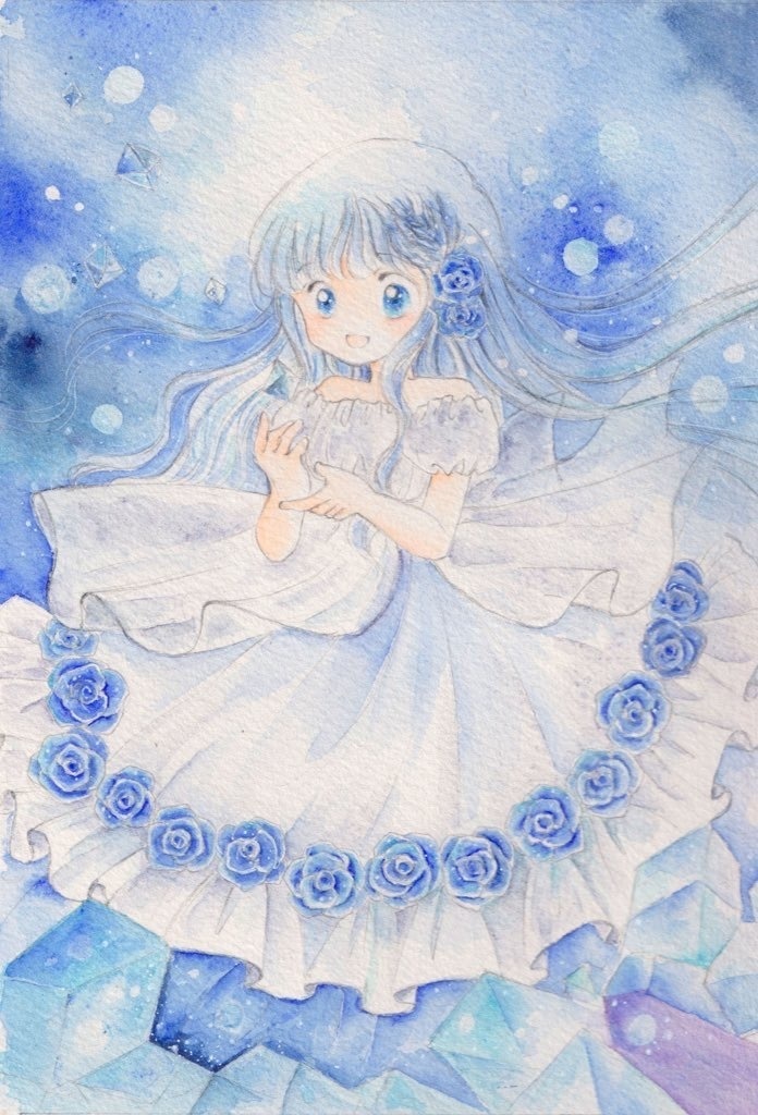 額装原画✨フローライトちゃん